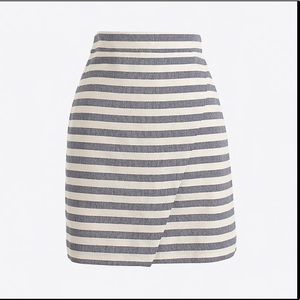 ° J. Crew Striped Mini Skirt °